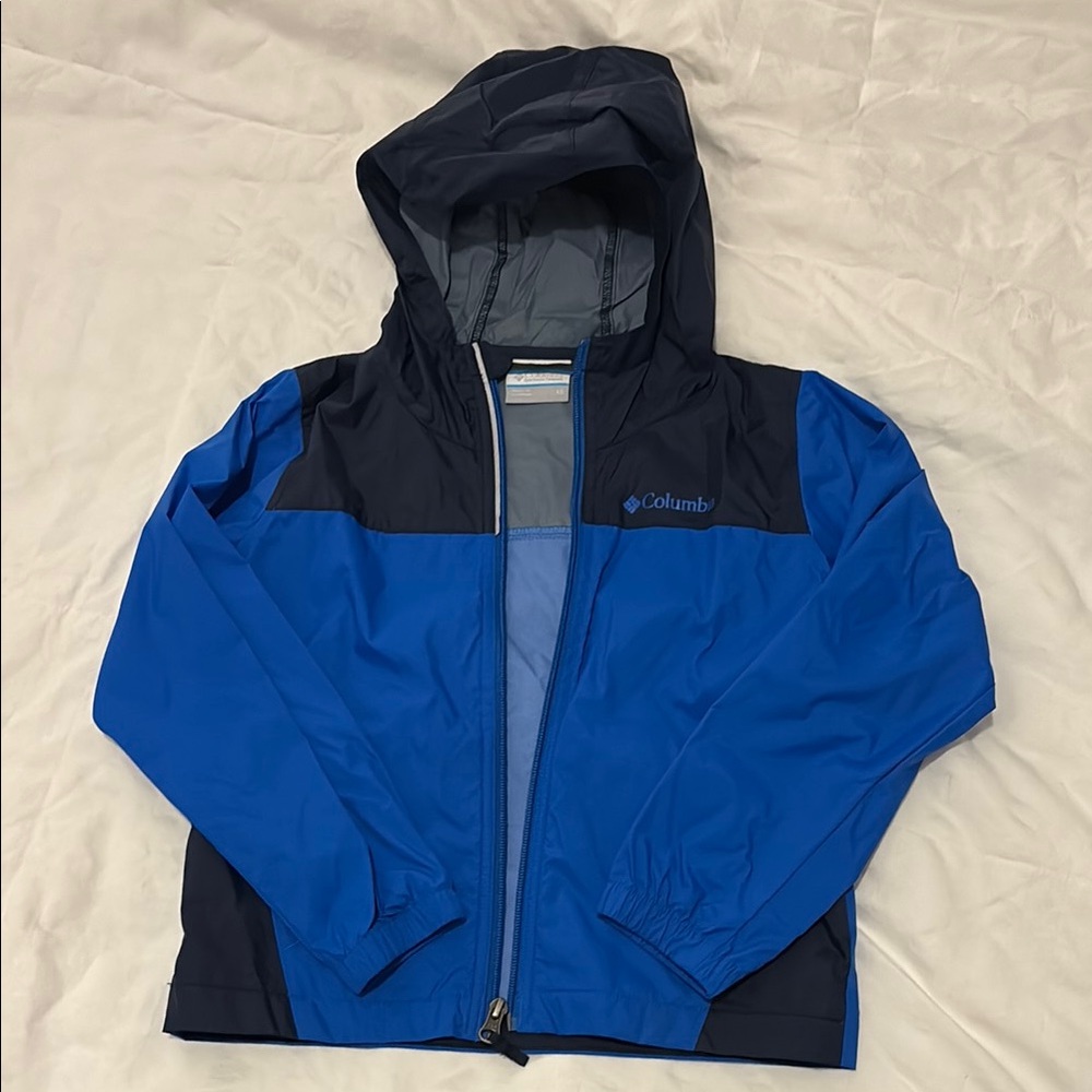 Columbia Kids Two-Tone Blue Raincoat